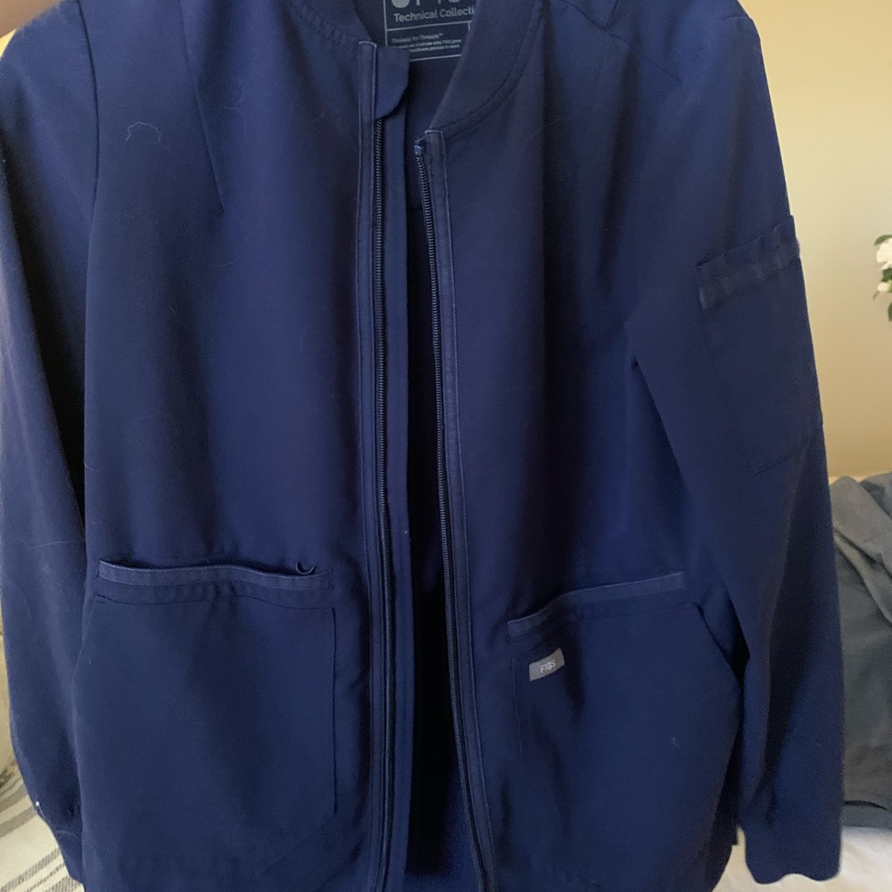 Figs Navy Jacket